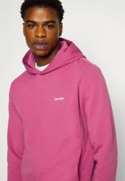 Calvin Klein Micro Logo Repreve Hoodie - Sweatshirt - Pale Fuchsia -Stock X 0dea55e03ecd449fbb6c7b3b94f6266a