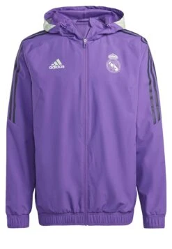 ADIDAS PERFORMANCE Real Madrid Allweather- Training Jacket - Active Purple -Stock X 0e2ca3de603041d5b0f70a54208ac723