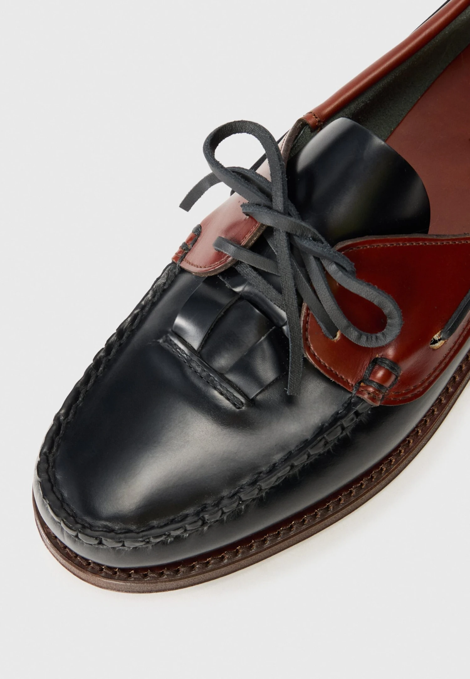 SALER - Boat Shoes - Black/russet 8 SALER - Boat Shoes - Black/russet - Image 6