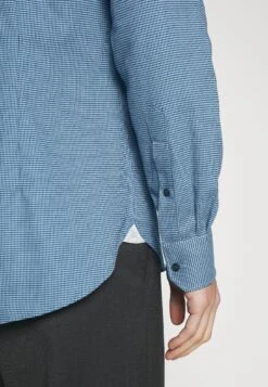 Michael Kors Mini Square Dobby Slim Fit Shirt - Formal Shirt - Blue -Stock X 0f3dae471251480f9c4bc780039a0cf4