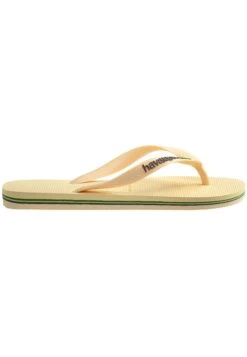 Havaianas BRASIL LOGO BUTTERCREAM UNISEX - T-bar Sandals - Buttercream -Stock X 0f3dc7eb713d492b90b37c56f5ef9409