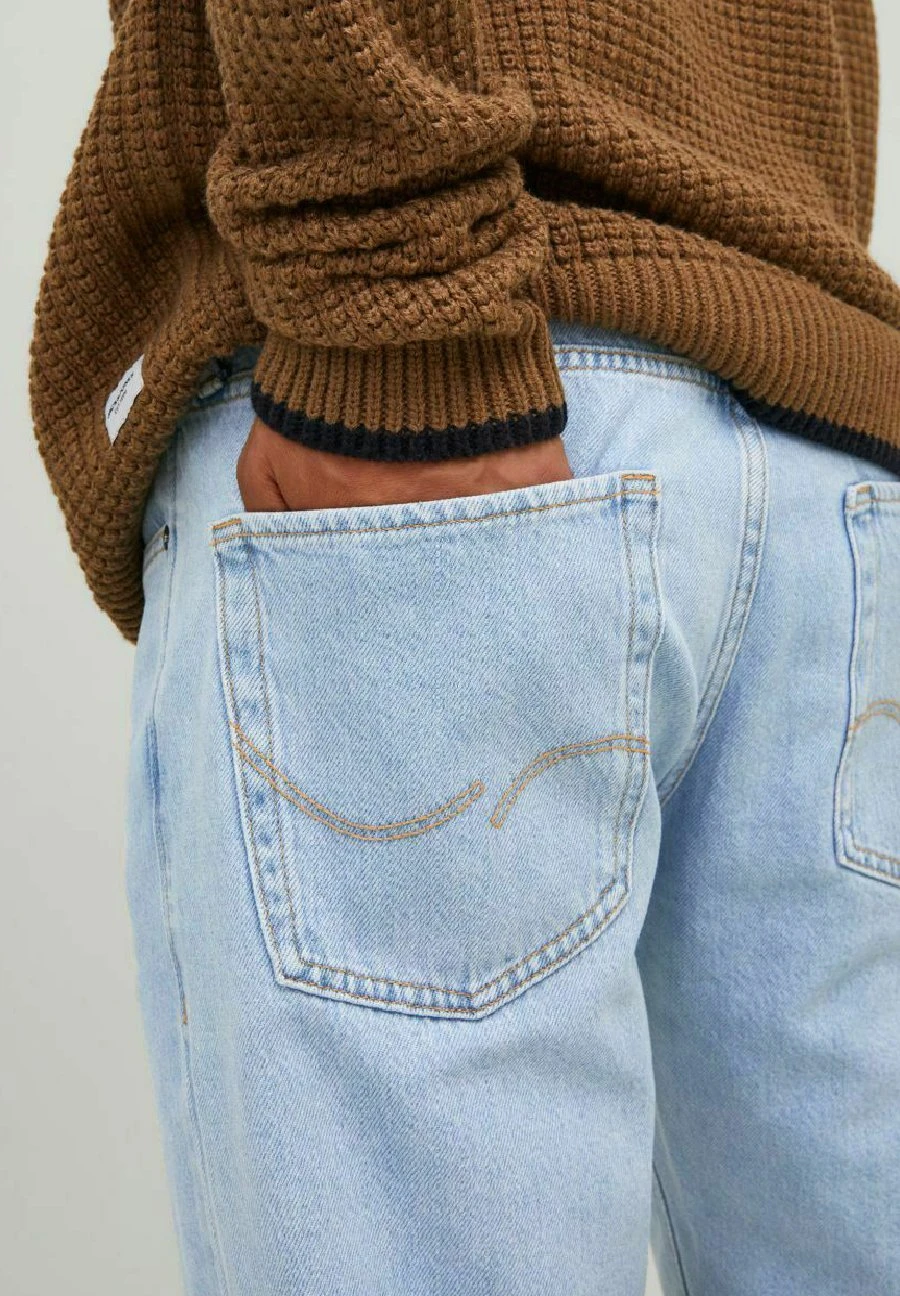Jack & Jones Jjimike Original- Slim Fit Jeans - Blue Denim 6 Jack & Jones Jjimike Original- Slim Fit Jeans - Blue Denim - Image 4