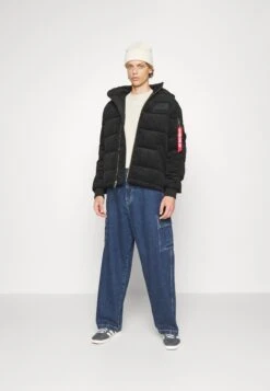 Alpha Industries Puffer Cord - Winter Jacket - Black -Stock X 0fe4427199ae4b7b8730a1925362a914