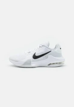 Nike Performance Air Max Impact 4 - Basketball Shoes - White/Black/Pure Platinum