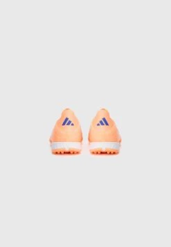 ADIDAS PERFORMANCE F50 PRO LACELESS TURF FOOTBALL BOOTS - Turf Football Boots - Beam Orange/lucid Blue/white -Stock X 106035869a944399946791e5860c5e88