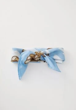 MOSCHINO SUMMER SCARF 50X50 UNISEX - Foulard - Light Blue -Stock X 1083ad8a869a4b2683aaf33106d034a1