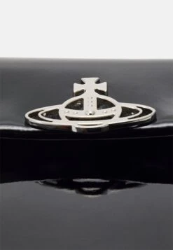 Vivienne Westwood Shiny Patent Phone Bag Unisex - Across Body Bag - Black -Stock X 108b2792d9774f9594ac2008c927f20b