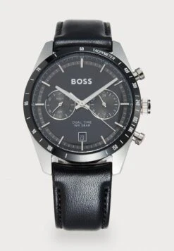 Boss TOURMASTER - Watch - Silver-coloured/black
