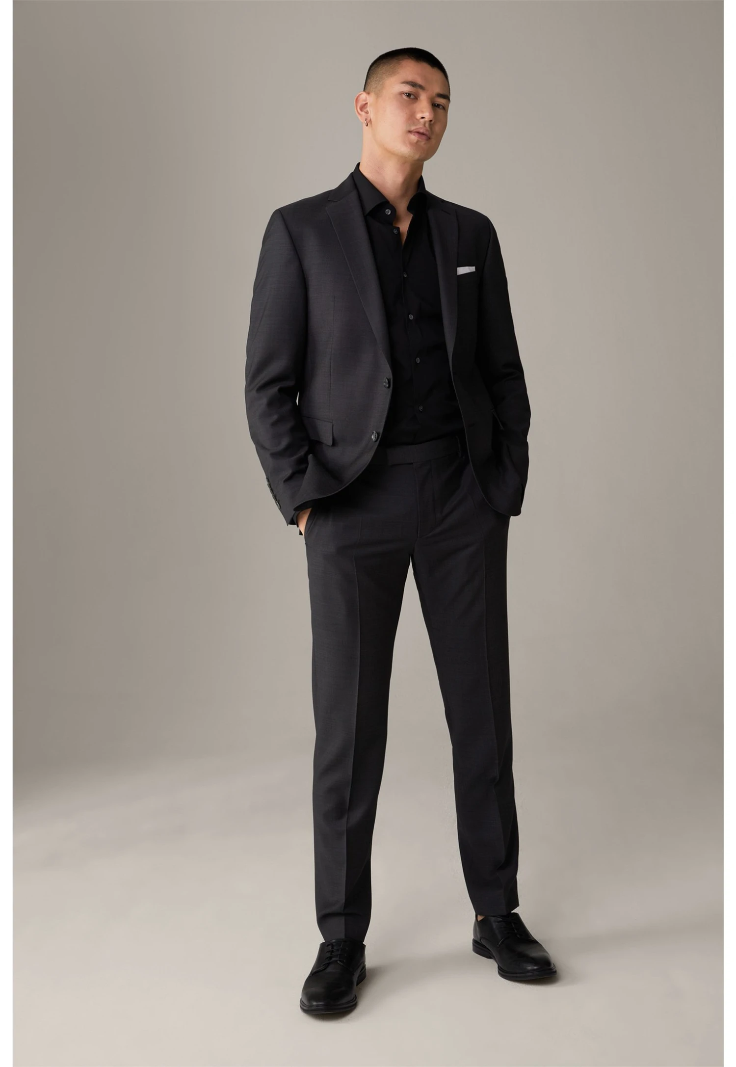 Strellson Santos - Shirt - Schwarz 4 Strellson Santos - Shirt - Schwarz - Image 2