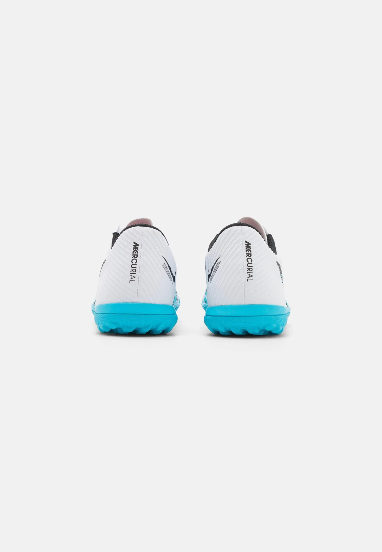 Nike Performance Nike Mercurial Vapor 15 Club Tf - Astro Turf Trainers - White/Baltic Blue/Pink Blast 5 Nike Performance Nike Mercurial Vapor 15 Club Tf - Astro Turf Trainers - White/Baltic Blue/Pink Blast - Image 3