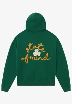 STATE OF MIND ZIP HOODY - Zip-up Sweatshirt - Bottle Green -Stock X 116076f66bc248cba7c367a6a07d15bf