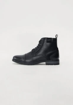 Lee BLAKE MEN MID - Lace-up Ankle Boots - Black