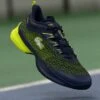 Lacoste Sport AG LT23 ULTRA - Multicourt Tennis Shoes - Navy/yellow