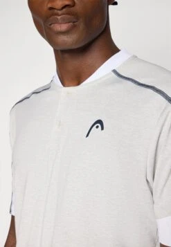 Head PLAY TECH MEN - Sports T-shirt - White/grey -Stock X 11abe733e48e4423b8853d48750f42b2