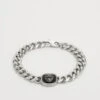 Guess LION KING - Bracelet - Silver-coloured/black -Stock X 12370141adfc4726a6bf7962c9f87296