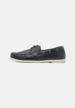 Lacoste Caspian - Slip-Ons - Navy/Off White