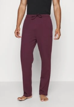 Boss Waffle- Pyjama Bottoms - Dark Purple