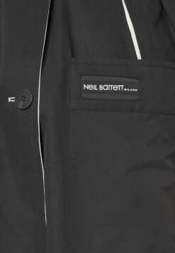 Neil Barrett Reversible - Trenchcoat - Black/Ivory -Stock X 1332717815eb4f3d96ce0a22fca73a07