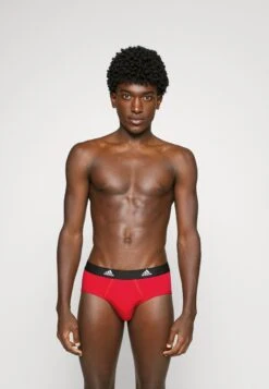 Adidas Sportswear Brief 3 Pack - Briefs - Vivid Red|Black 13 Adidas Sportswear Brief 3 Pack - Briefs - Vivid Red|Black -Stock X 135a794935f746239f7ab34690be2175