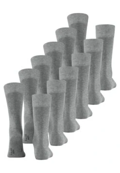 Falke Happy 6-Pack Everyday Casual - Socks - Light Greymel -Stock X 135bc926275e49c9b799610d4beb1f80