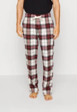 Abercrombie & Fitch Holiday Sleep Bottom - Pyjama Bottoms - White