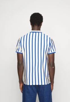 Vivienne Westwood Classic Stripe Collar - Polo Shirt - Blue/Ecru -Stock X 139e4ece11354a069386c8b2b901352b