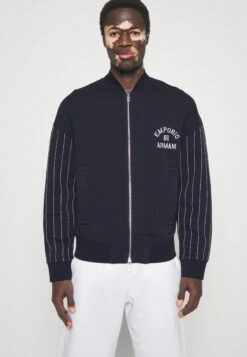 Emporio Armani Zip-Up Sweatshirt - Japan Denim -Stock X 13c2d6c05007418881e54088b95bb9ed
