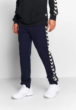 Hummel Move Classic Pants - Tracksuit Bottoms - Marine