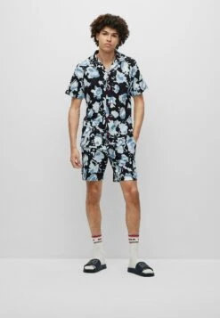 Hugo Foliage Pj Set - Pyjama Set - Dark Blue Five