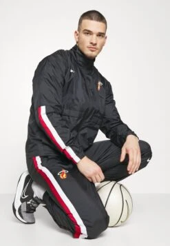 Nike Performance Nba Miami Heat City Edition Tracksuit Set - Club Wear - Black/White/Tough Red -Stock X 150c1495a4f74acb8432e80f4880a418