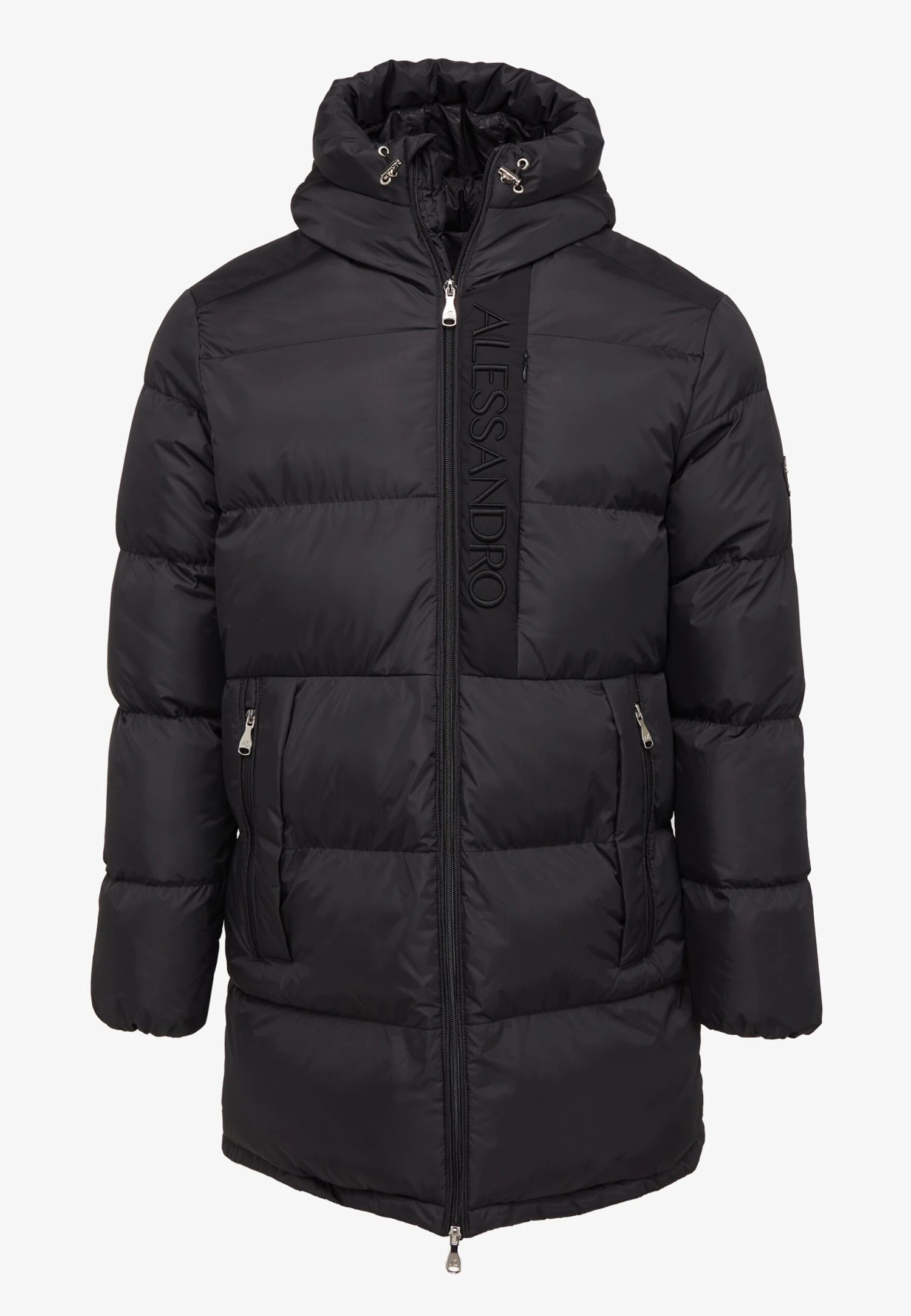 Torno Longline Puffer Jacket - Winter Coat - Jet Black 7 Torno Longline Puffer Jacket - Winter Coat - Jet Black - Image 5