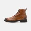 MELVIN & HAMILTON TREVOR 34 - Lace-up Ankle Boots - Crust Wood/dark Brown/rich Tan -Stock X 15bbc46cfd8c40499c1e3c4e18d782bc