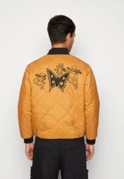 Obey Clothing Brux Quilted Jacket - Bomber Jacket - Brown Sugar