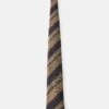 TIE - Tie - Dark Brown/dark Blue/brown -Stock X 16ad3ec85f1b4664a36ee580b5d85d72