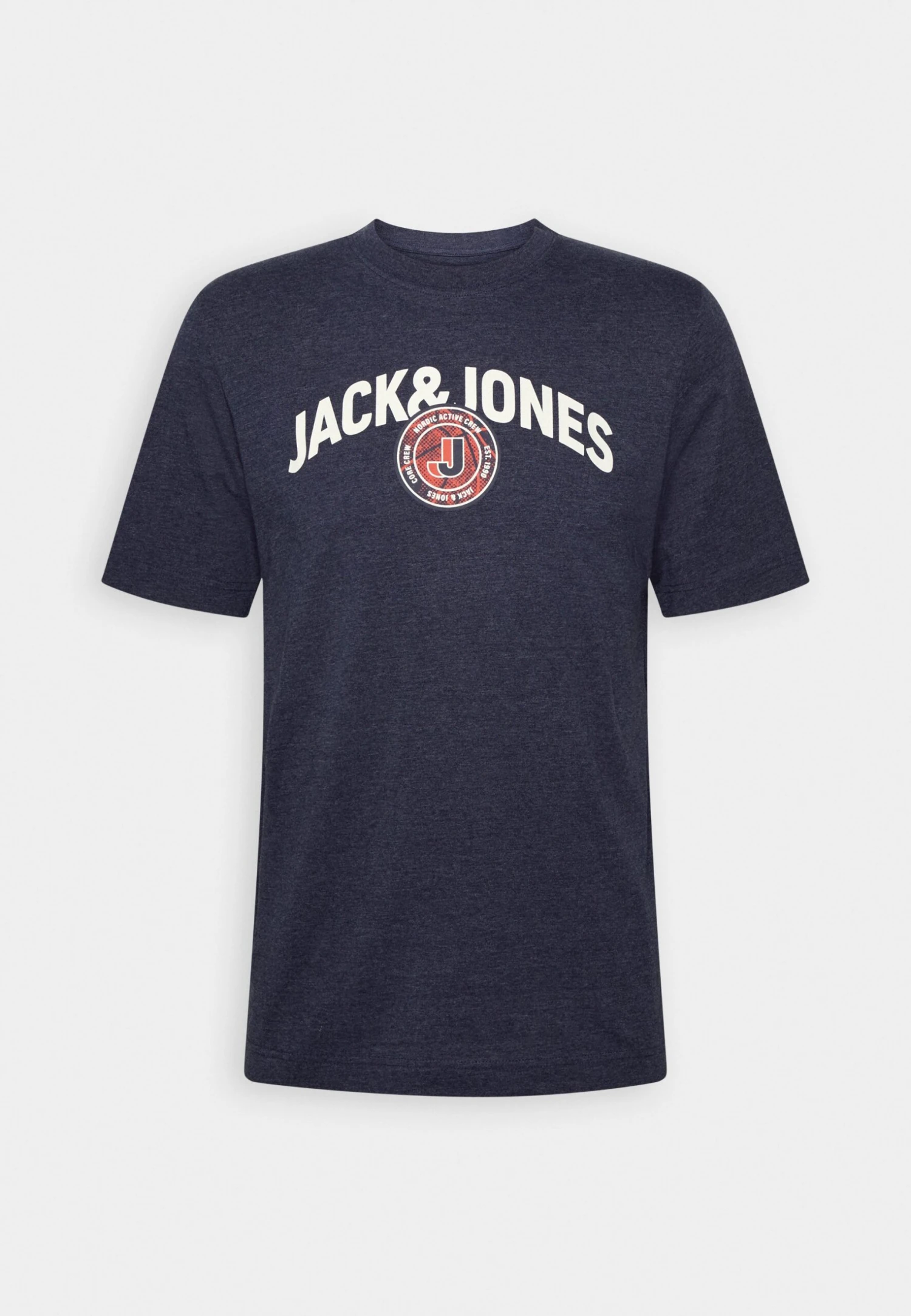 Jack & Jones Jcoounce Logo Tee Crew Neck - Print T-Shirt - Navy Blazer 6 Jack & Jones Jcoounce Logo Tee Crew Neck - Print T-Shirt - Navy Blazer - Image 4