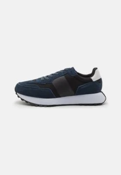Calvin Klein Top Lace Up Mix - Trainers - Navy/Black/White
