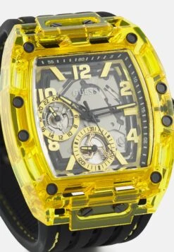Guess PHOENIX - Watch - Black Matte/yellow -Stock X 179188e4bb9d4bb19ff14e15bd0e8433
