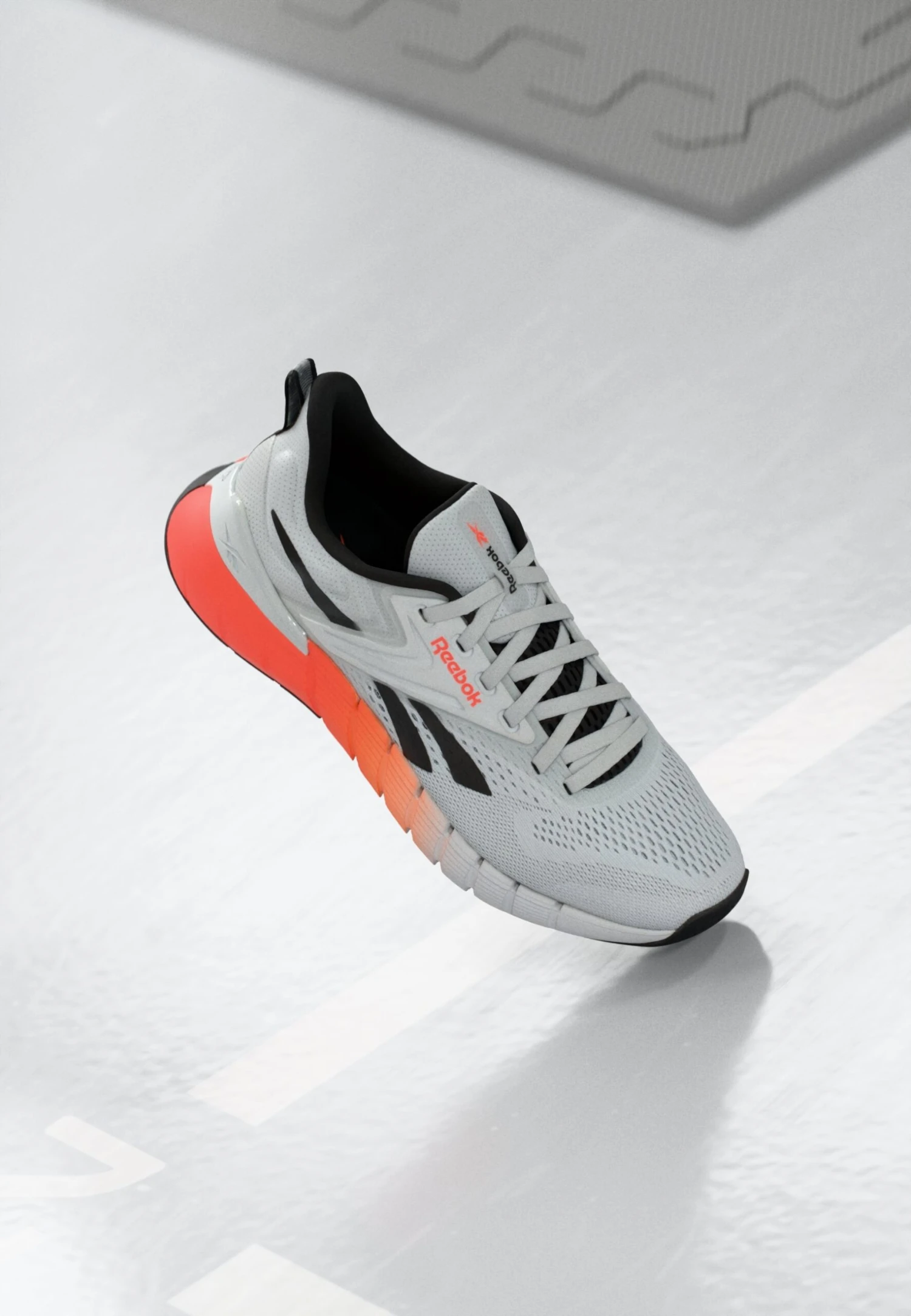 Reebok NANO GYM - Training Shoe - Moon/black/flash Orange 3 Reebok NANO GYM - Training Shoe - Moon/black/flash Orange
