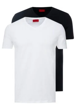 Hugo 2 Pack - Basic T-Shirt - Black/White -Stock X 18593076c7c845f8916a56dfcf16b231