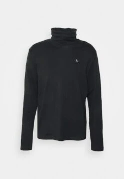 J.Lindeberg Aydin Embroided Turtle Neck - Pyjama Top - Black -Stock X 18844df465764f93900d235490a31798