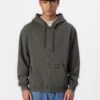 PATCH ZIP HOOD UNISEX - Zip-up Sweatshirt - Dark Green