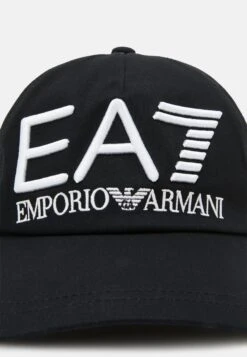 EA7 Emporio Armani Train Logo Series Embroidery Unisex - Cap - Black/White -Stock X 1970cc10d2fc40bf91f4fa21a00c0e29