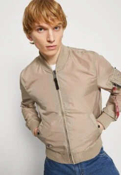 Alpha Industries Ma-1 - Bomber Jacket - Vintage Sand -Stock X 19cc857f1a214e9dbbb0ecd14e1575a8