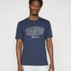 Champion CREWNECK WITH GRAPHICS - Print T-shirt - Navy 2 Champion CREWNECK WITH GRAPHICS - Print T-shirt - Navy -Stock X 1a25bb3fac6140f596608e78fd5e60ec