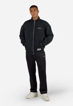 Pegador SHELBY DOUBLE LAYER TRACK JACKET - Zip-up Sweatshirt - Vintage Black -Stock X 1a32ef6eaa7a40159ed79a9dcdd76866