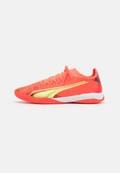 Puma Ultra Match It - Indoor Football Boots - Fiery Coral/Fizzy Light/Black