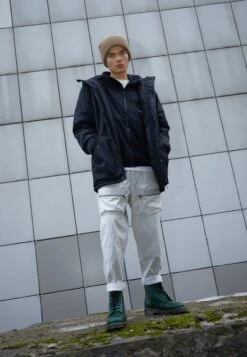 Cleptomanicx Jaybee - Winter Coat - Black