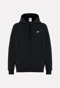 Nike Sportswear CLUB HOODIE - Sweatshirt - White/black -Stock X 1b93e8c5448142cf8657e68a65584fc5