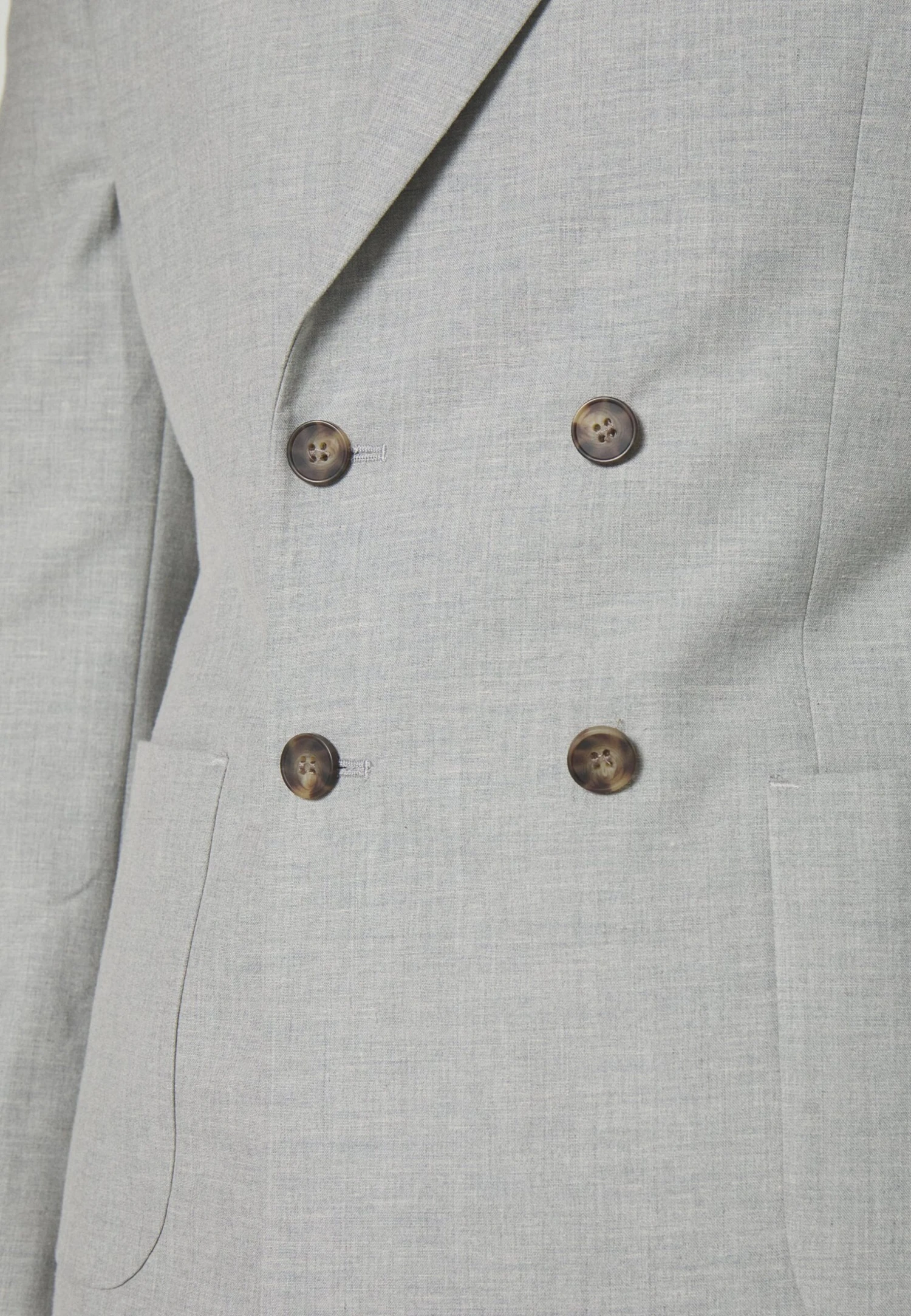 The Fashion Suit Peak Patch Pockets Look Set - Suit - Grey 12 The Fashion Suit Peak Patch Pockets Look Set - Suit - Grey - Image 10