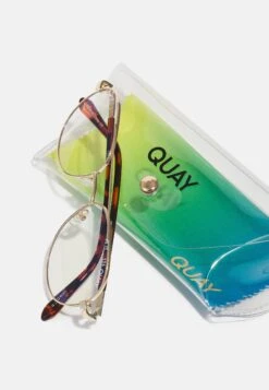 QUAY AUSTRALIA Wait For It Unisex - Blue Light Glasses - Gold-Coloured/Clear -Stock X 1c39ecf81ef84854913d8d6a92e0649a